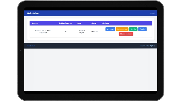 AlarmDesk Dashboard